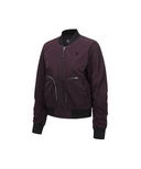 Women's FA Signature MA-1 Jacket - Burgundy