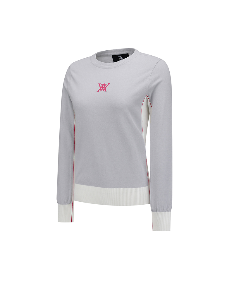 Women's FA Round Sweater - Grey
