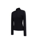 Women's FA Mock Neck Sweater - Black
