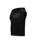 Women's FA Hooded Knit Vest - Black