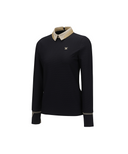 Women's FA Back Zip Long T-Shirt - Black