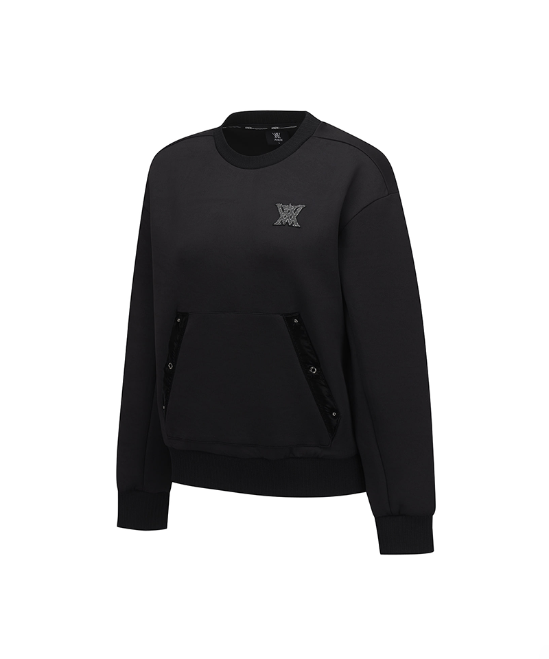 Women's FA Pocket Sweatshirt - Black