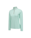 Women's FA High Neck Long T-Shirt - Mint