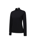 Women's FA Essential High Neck Baselayer - Black