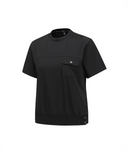 Women's FA Hybrid Round Short T-Shirt - Black