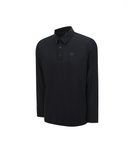 Men's SM Back Air Dot Long T-Shirt - Black