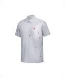 Men's SM Gradation Pattern Short T-Shirt - Light Grey