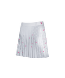 ANEW Golf Women's SM Gradation Pattern Pleated Skirt - Light Grey