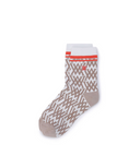 Women's Suit Medium Neck Socks - Beige