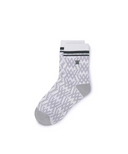 Women's Suit Medium Neck Socks - Dark Grey