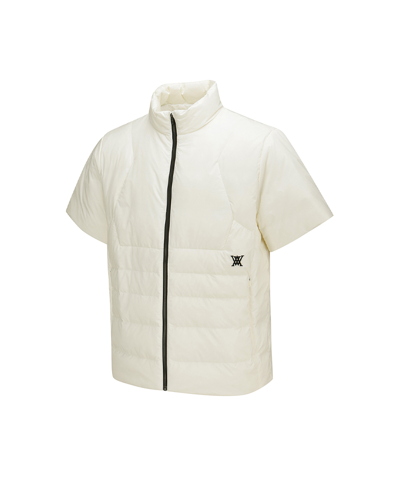Men's WI Short Sleeve Down Jacket - Cream
