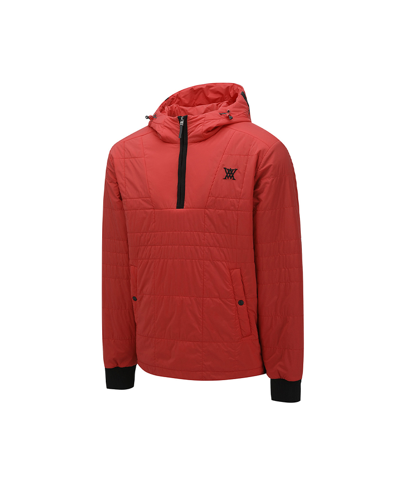 Men's WI Padded Anorak Jacket - Red