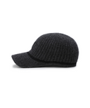 Unisex Allover Knit Cap - Black