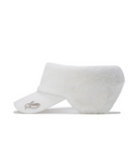 Women's Fur Visor - Cream