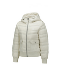 Women's WI Hybrid Hooded Down Jacket - Cream