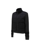 Women's WI Hybrid High Neck Down Jacket - Black