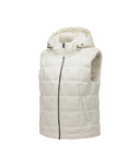 Women's WI Heavy Shadow Swing Down Vest - Cream