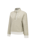 Women's WI High Neck Long T-Shirt - Cream