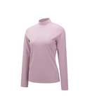 Women's WI Essential High Neck Baselayer - Dark Pink