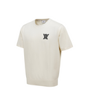 Men's Round Short Sleeve Sweater - Ivory