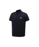 Men's Hybrid Air Hole Short Sleeve Sweater - Dark Navy
