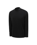 Men's Cooling Mock Neck Baselayer - Black