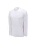 Men's Cooling Mock Neck Baselayer - White