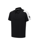 Men's Block Point  T-Shirt - Black