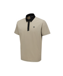 Men's Hybrid Solid T-Shirt - Beige