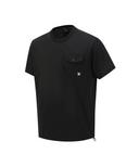 Men's Round T-Shirt - Black