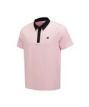 Men's Back Contrast T-Shirt - Light Pink