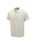 Men's Big Logo Solid T - Shirt - Light Khaki