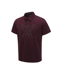 Men's Big Logo Solid T - Shirt - Wine