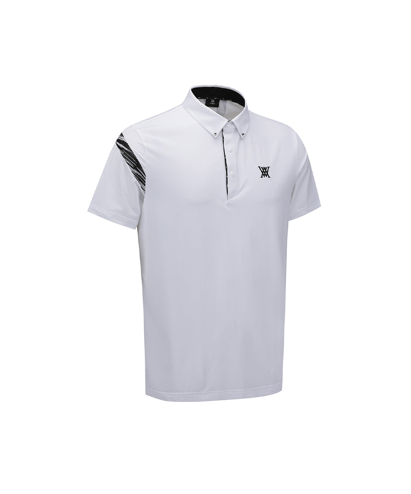 ☆ANEW GOLF☆ SILHOUETTE SHORT T-SHIRT Signature] Men's Logo Short T-Shirt - White – Anew Golf USA