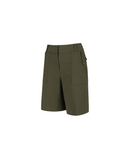 Women's Cargo A Line Half Pants - Dark Khaki