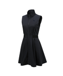 Women's Sleeveless Open One Piece - Navy
