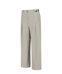 Women's Band Tapered Pants - Beige