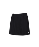 Women's Abstract Volume Flare Skirt - Black