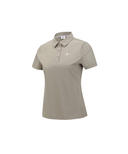 Women's Hybrid Solid T-Shirt - Beige