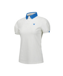 Women's Back Zip T - Shirt - White