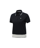 Women's Rope Logo T-Shirt - Navy