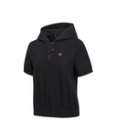 Women's Hooded T-Shirt - Black