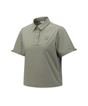 Women's Volume String T-Shirt - Light Khaki