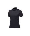 Women's Solid Back Zip T-Shirt - Black