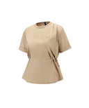 Women's Layered Anorak T-Shirt - Beige