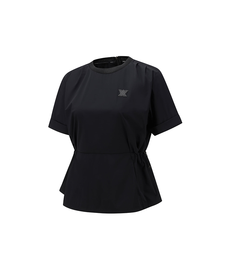 Women's Women Layered Anorak T-Shirt - Black – Anew Golf USA