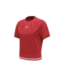 [Signature] Women's Air Dot Round Short T-Shirt - Red