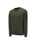 Men's SP Cashmere Round Sweater - Khaki