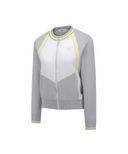 Women's Round Knit Cardigan - Light Grey