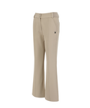 Women's Boot Cut Pants - Beige